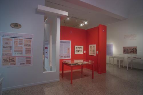 Vista de sala. De la pluma a la imprenta: La cultura impresa en Puerto Rico 1806 - 1906. 2009