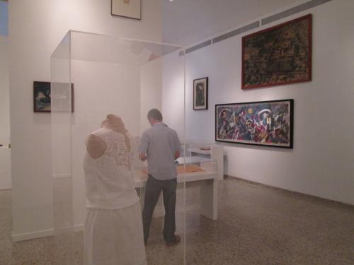 Vista de sala. John Cage: Museum Circle. 2012