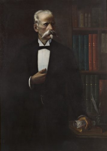 José Cuchí, Retratro de José Gualberto Padilla, El Caribe, fines s. XIX; óleo sobre lienzo