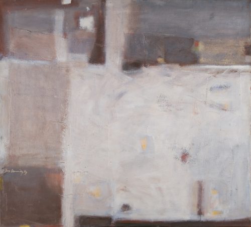 Luis Hernández Cruz, Médano, 1968; acrílico sobre lienzo