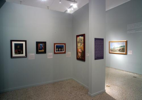 Vista de sala. Autocontemplación. 2006