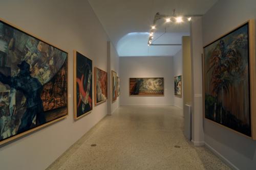 Vista de sala. El velorio ahora por Antonio Martorell. 2012