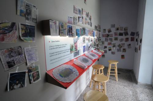 Vista de sala. El velorio ahora por Antonio Martorell. 2012
