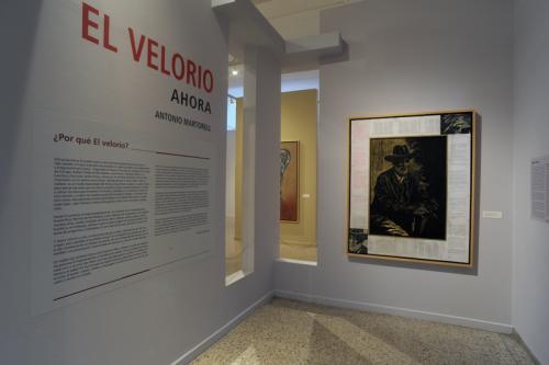 Vista de sala. El velorio ahora por Antonio Martorell. 2012