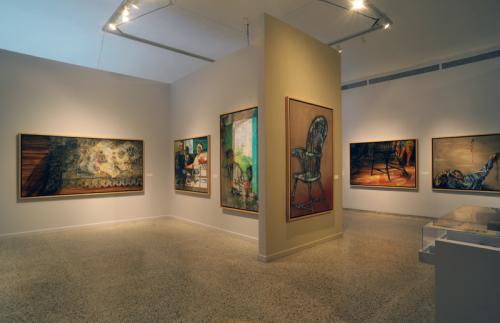 Vista de sala. El velorio ahora por Antonio Martorell. 2012