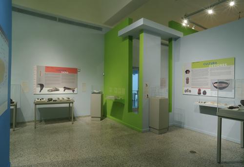 Vista de sala. Guaca: visita al pasado indígena de Puerto Rico. Foto Jesús E. Marrero