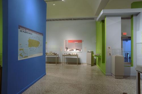 Vista de sala. Guaca: visita al pasado indígena de Puerto Rico. Foto Jesús E. Marrero