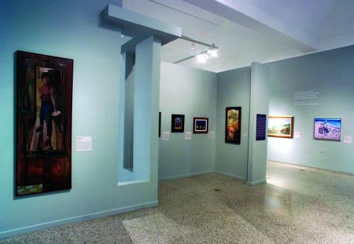 Vista de sala. Autocontemplación. 2006