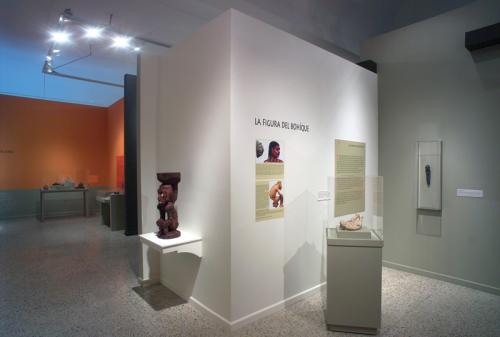Vista de sala. Taínos: objetos ceremoniales. 2006