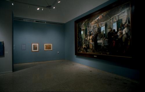 Vista de sala. Cien años de historia, arte y enseñanza. 2003