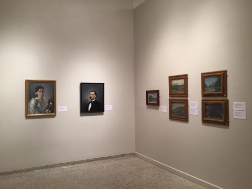 Vista de sala. Oller en la colección del MHAA. 2019