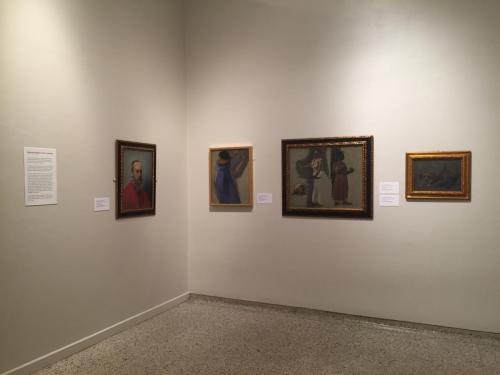 Vista de sala. Oller en la colección del MHAA. 2019