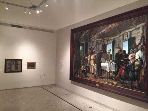 Vista de sala. Oller en la colección del MHAA. 2019