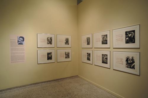 Vista de sala. Homenaje a Julia de Burgos. 2014