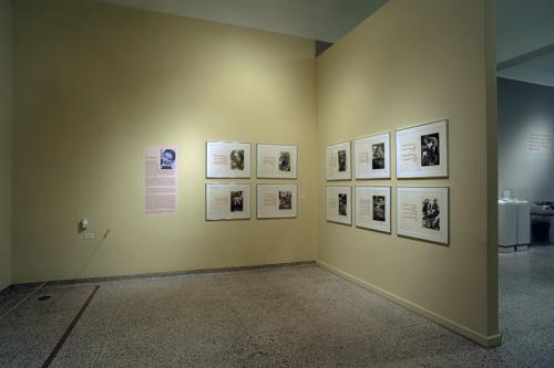 Vista de sala. Homenaje a Julia de Burgos. 2014