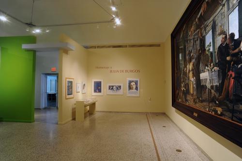 Vista de sala. Homenaje a Julia de Burgos. 2014