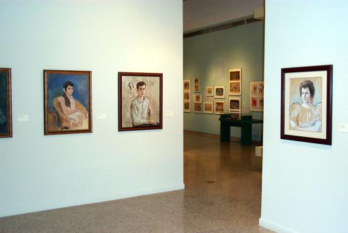 Vista de sala. Carlos Marichal: poeta de la línea. 2003