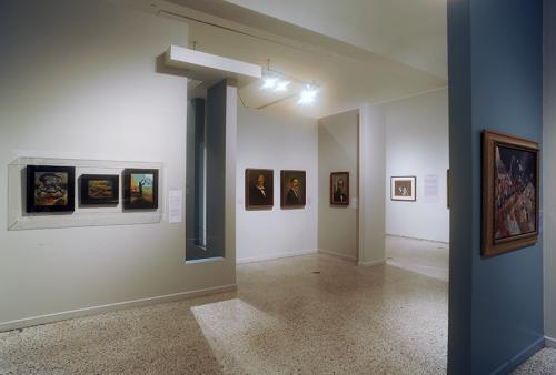 Vista de Sala. Reflejos de la historia de Puerto Rico en el arte: 1751-1950. Foto Jesús E. Marrero