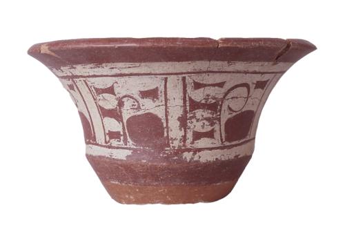 Vasija campanular ceramica
