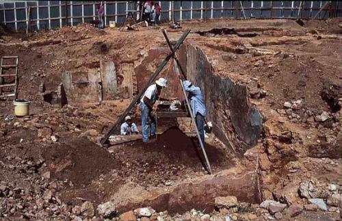 Excavaciones de Yacimiento Arqueológico de Ballajá